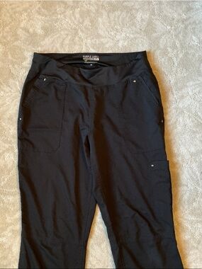 healing hands Black Women's Scrub Pants